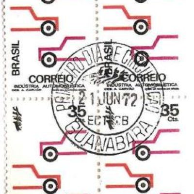 QC0737CPD - Promoção da Indústria Nacional - Indústria Automobilística - 1972 - MINT