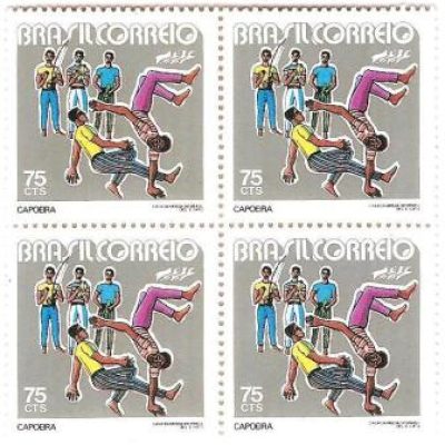 QC0746 - Promoção do Folclore Brasileiro - Capoeira - 1972 - MINT