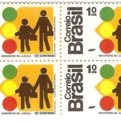 QC0766 - Homenagem à Terra e ao Homem - Trânsito - 1972 - MINT