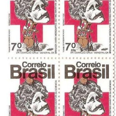 QC0767 - Homenagem à Terra e ao Homem - Dr. Oswaldo Cruz - 1972 - MINT