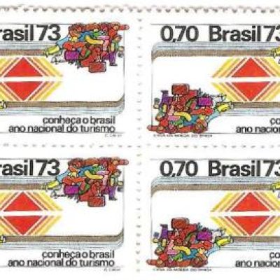 QC0784 - Ano Nacional do Turismo - Promoção da Embratur - 1973 - MINT