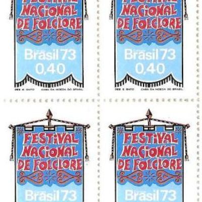 QC0798 - Festival Nacional do Folclore - 1973 - MINT