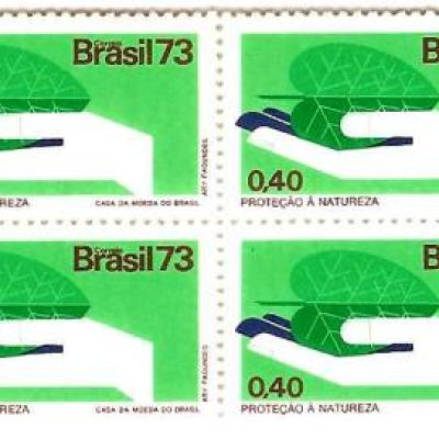 QC0800 - Campanha da Proteção Nacional - Proteção à natureza - 1973 - MINT