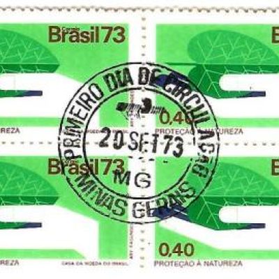 QC0800CPD - Campanha da Proteção Nacional - Proteção à natureza - 1973 - MINT
