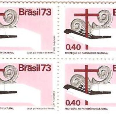 QC0801 - Campanha da Proteção Nacional - Patrimônio Cultural - 1973 - MINT