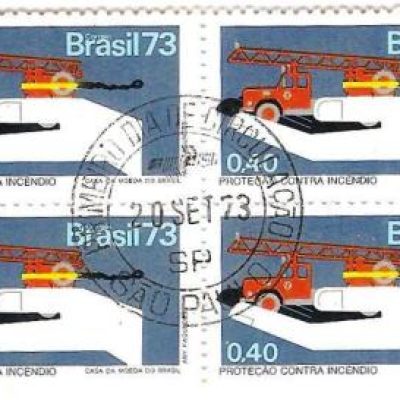 QC0803CPD - Campanha da Proteção Nacional - Proteção contra incêndio - 1973 - MINT
