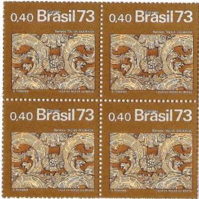 QC0811 - Arte Barroca do Brasil - Talha Dourada - 1973 - MINT