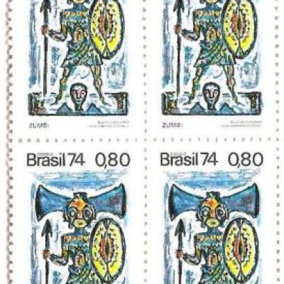 QC0830 - Divulgação das Lendas Populares Brasileiras - Zumbi - 1974 - MINT