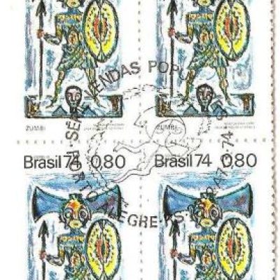 QC0830CBC - Divulgação das Lendas Populares Brasileiras - Zumbi - 1974 - MINT
