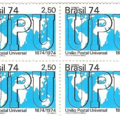 QC0858 - Centenário da UPU- União Postal Universal - 1974 - MINT