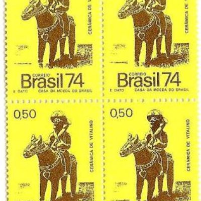 QC0862 - Cultura Popular - Cerâmica - 1974 - MINT