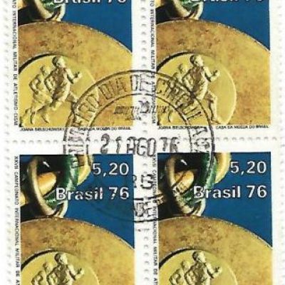 QC0951CPD - Campeonato Internacional Militar de Atletismo - Rio de Janeiro - 1976 - MINT
