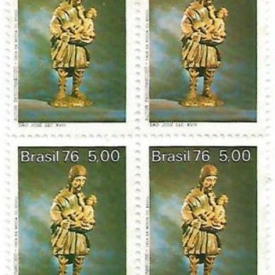 QC0965 - Evolução da Escultura no Brasil - São José - 1976 - MINT
