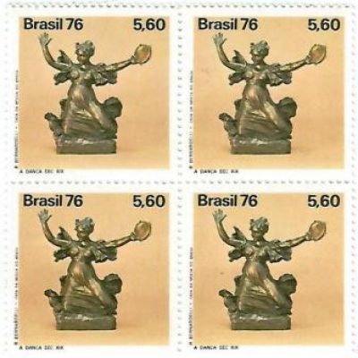 QC0966 - Evolução da Escultura no Brasil - A dança - 1976 - MINT