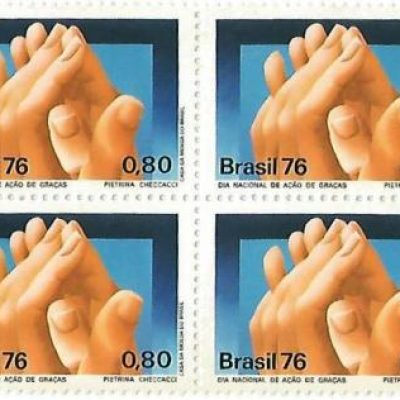 QC0968 - Dia Nacional de Ação de Graças - 1976 - MINT