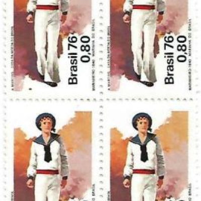 QC0969 - Homenagem à Marinha do Brasil - Marinheiro - 1976 - MINT