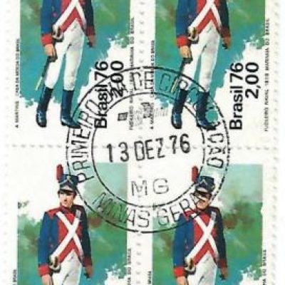 QC0970CPD - Homenagem à Marinha do Brasil - Fuzileiro - 1976 - MINT