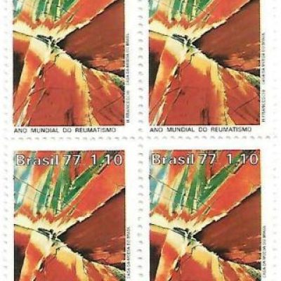 QC0977 - Ano Mundial do Reumatismo - 1977 - MINT