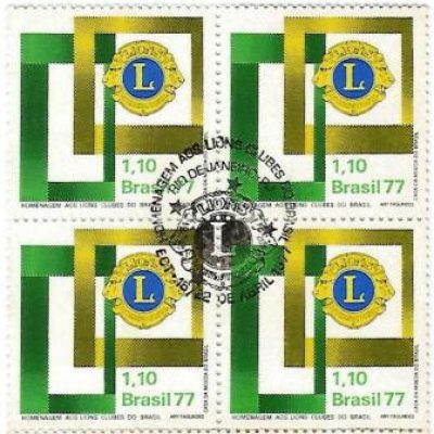 QC0978CBC - Homenagem aos Lions Clubes do Brasil - 1977 - MINT