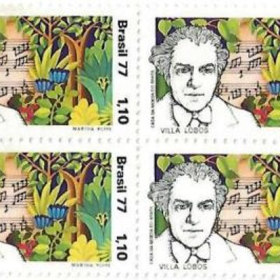 QC0979 - Compositores Brasileiros - Villa Lobos - 1977 - MINT