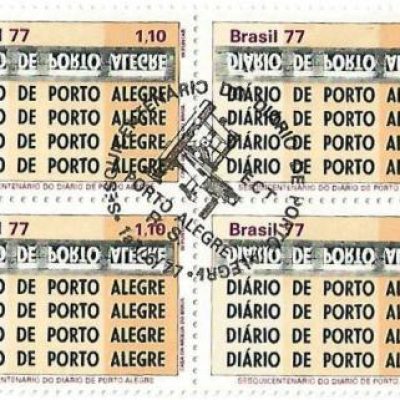 QC0988CBC - Sesquicentenário do Diário de Porto Alegre - 1977 - MINT