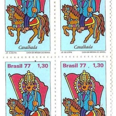 QC0999 - Folclore Brasileiro Cavalhada - 1977 - MINT