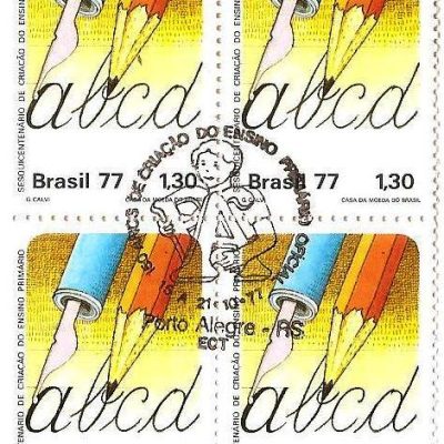 QC1007CBC - Sesquicentenário da Criação do Ensino Primário Oficial - 1977 - MINT