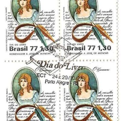 QC1011CBC - Dia do Livro - Homenagem a José de Alencar - 1977 - MINT