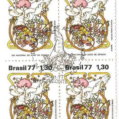 QC1019CBC - Dia Nacional de Ação de Graças - 1977 - MINT