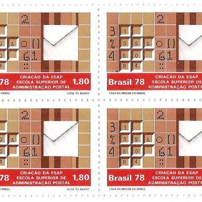QC1033 - Criação da Escola Superior de Administração Postal - 1978 - MINT