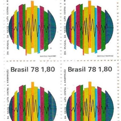 QC1034 - Dia Mundial da Saúde - Luta contra a Hipertensão - 1978 - MINT