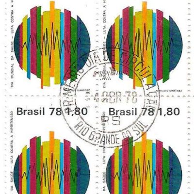 QC1034CPD - Dia Mundial da Saúde - Luta contra a Hipertensão - 1978 - MINT