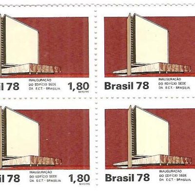 QC1040 - Inauguração do Edifício Sede da ECT - 1978 - MINT