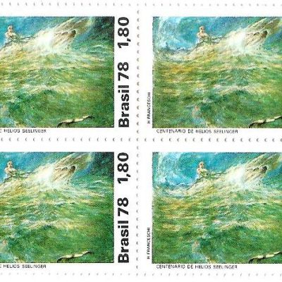 QC1045 - Centenário do Pintor Helios Seelinger - 1978 - MINT