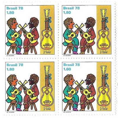 QC1046 - Folclore Brasileiro - Instrumentos Musicais - Tocadores/viola - 1978 - MINT