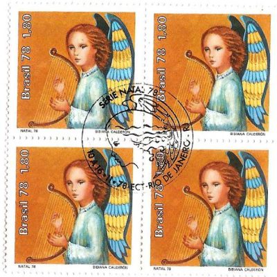 QC1072CPD - Natal - Anjo/lira - 1978 - CPD