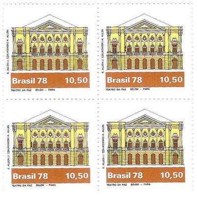 QC1076 - Teatros Brasileiros - Teatro da Paz - 1978 - MINT