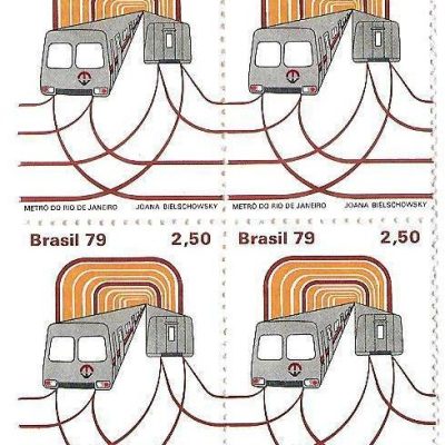 QC1079 - Inauguração do metrô do Rio de Janeiro - 1979 - MINT