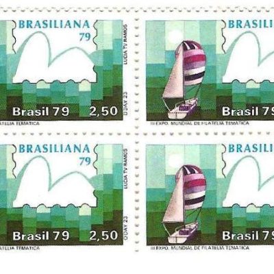 QC1086 - Brasiliana 79 - III Exposição Mundial de Temática - Veleiros - O'Day 23 - 1979 - MINT