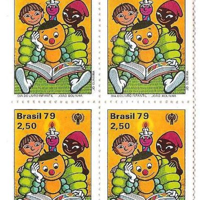 QC1090 - Dia do Livro Infantil João Bolinha - 1979 - MINT