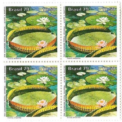 QC1091 - Proteção à Natureza Parque Nacional da Amazônia - Vitória-Régia - 1979 - MINT