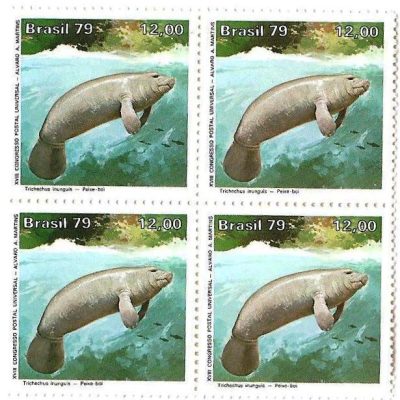 QC1092 - Proteção à Natureza Parque Nacional da Amazônia - Peixe-boi - 1979 - MINT