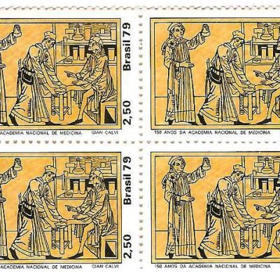QC1095 - 150 Anos da Academia de Medicina - 1979 - MINT