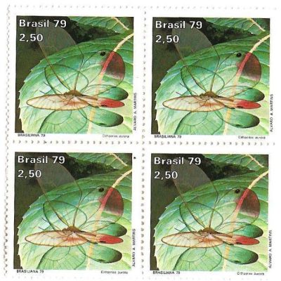 QC1098 - Dia da Selo - Brasiliana 79 - Borboletas - 1979 - MINT