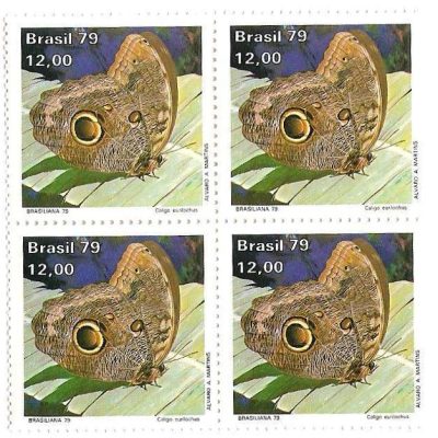QC1100 - Dia da Selo - Brasiliana 79 - Borboletas - 1979 - MINT
