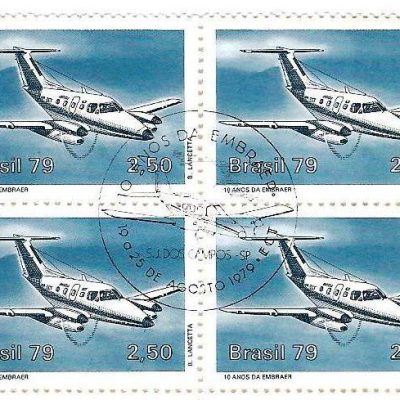 QC1102CBC - 10 anos de criação da EMBRAER - 1979 - CBC