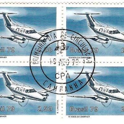 QC1102CPD - 10 anos de criação da EMBRAER - 1979 - CPD