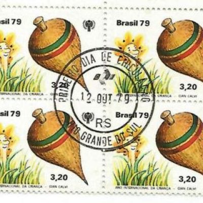 QC1122CPD - Ano Internacional da Criança - Pião  - 1979 - CPD