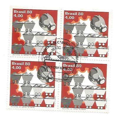 QC1135CBC - indústria de Carvão de Pedra - Extração  - 1980 - CBC