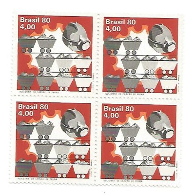 QC1135MINT - indústria de Carvão de Pedra - Extração  - 1980 - MINT